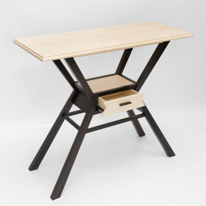 Bog oak and Sycamore Console Table