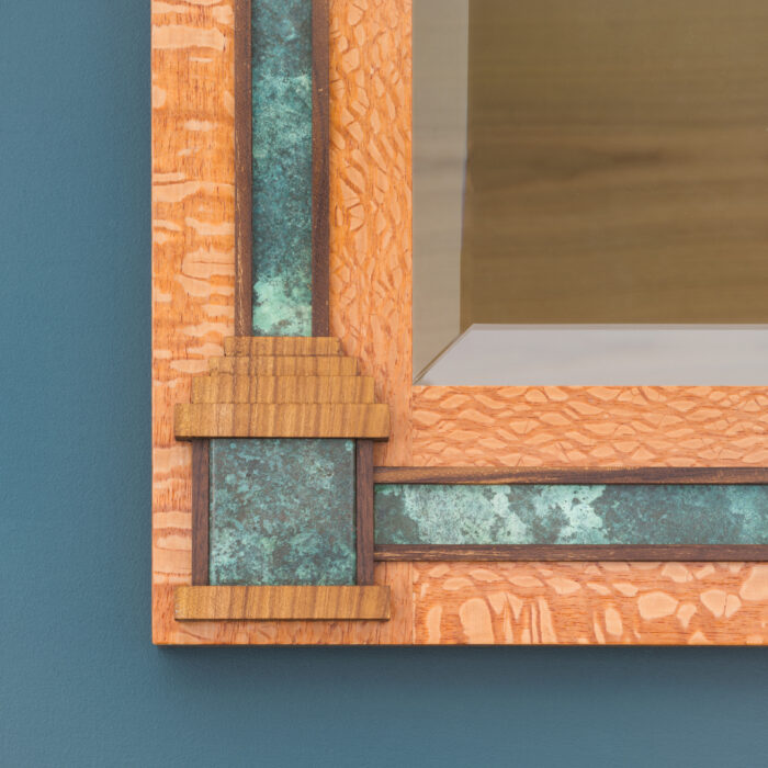 The Moresk Mirror – Japanese Silky Oak