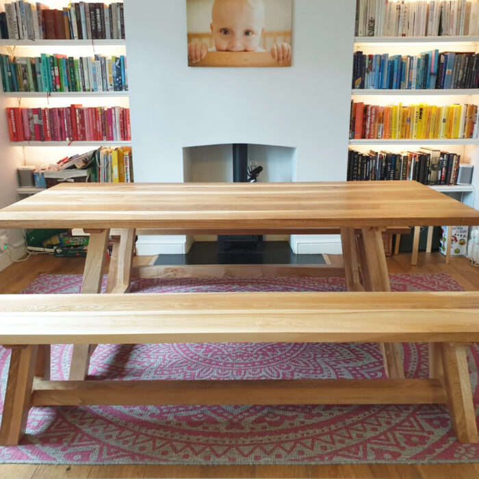 Ash Trestle Table