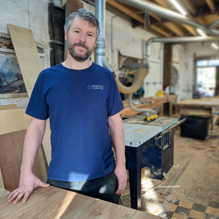 Chunky Oak Dining Table