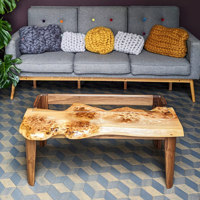 Asymmetrical ‘Live Edge’ Coffee