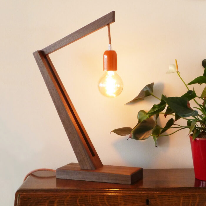 Walnut ‘All Angles!’ Lamps