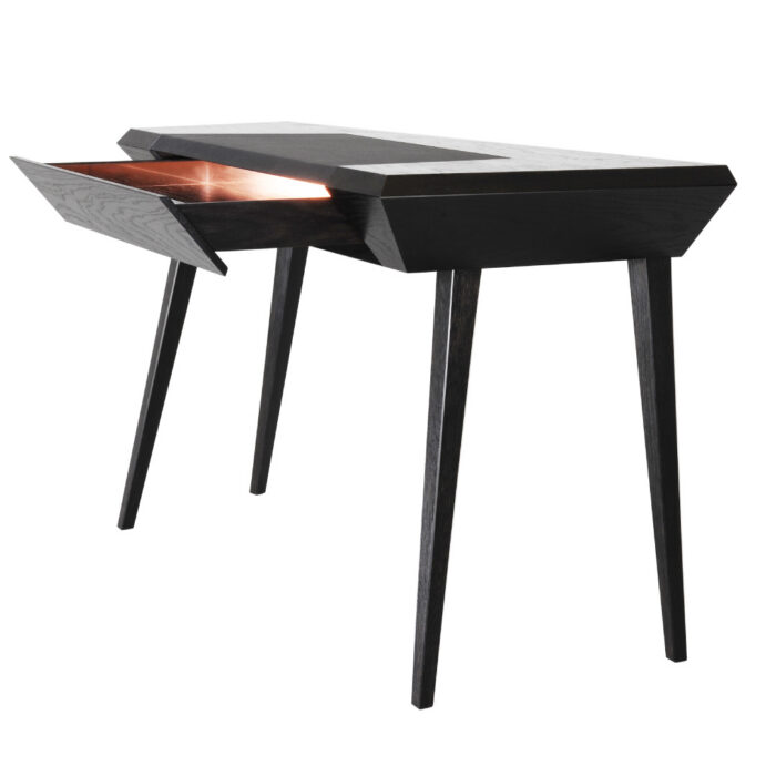 Onyx Black Desk