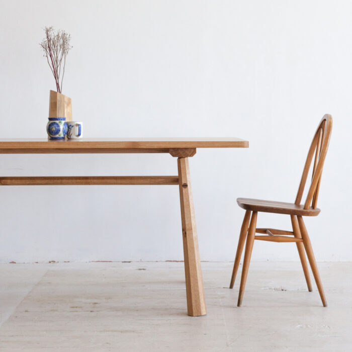 Staked Dining Table