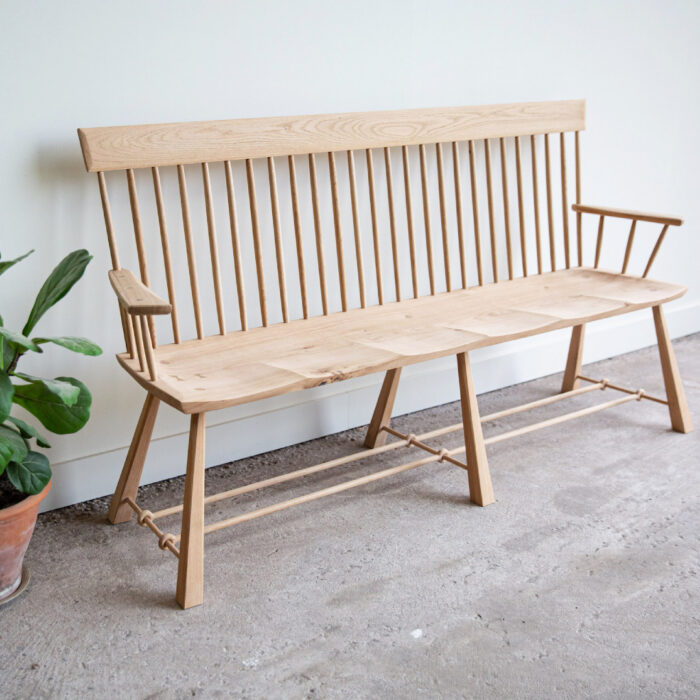 Oak Entry Bench