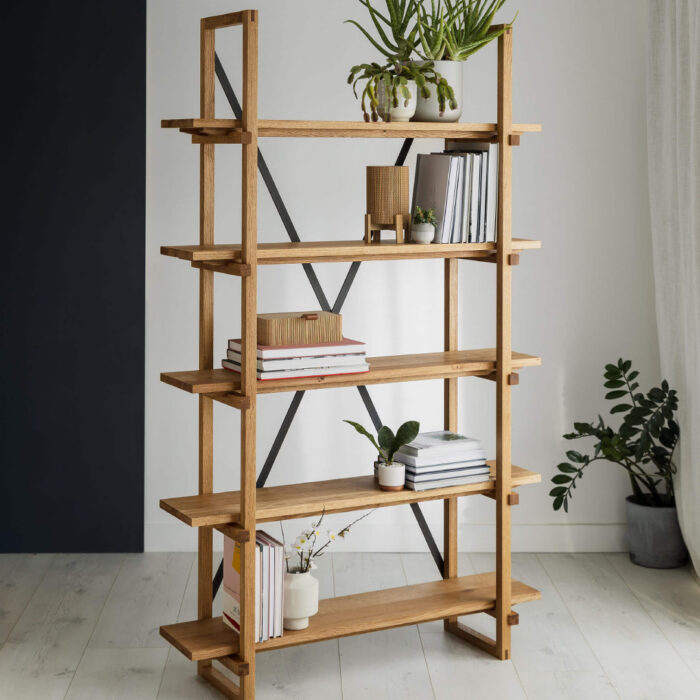 Stockwood – Solid Oak Shelving Unit
