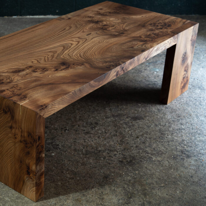 Elm Slab Coffee Table