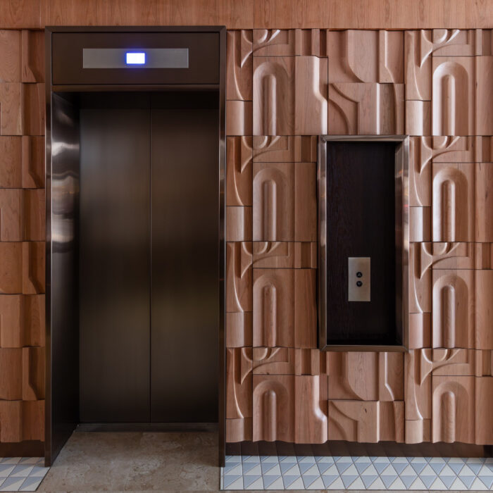 Cherry Feature Wall