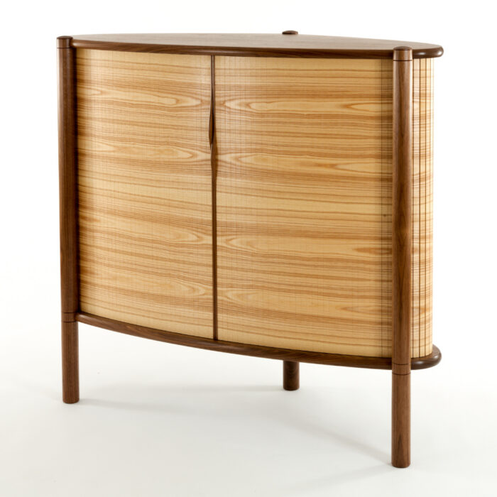 Cabinet with Tambour Doors