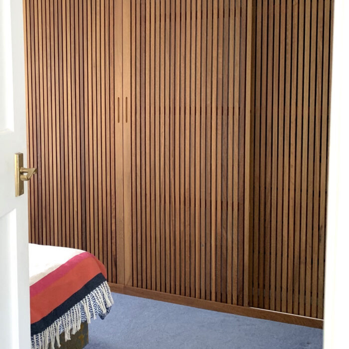 Fitted Wardrobes in reclaimed Teak Fi